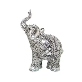 Deko-Figur Alexandra House Living Silberfarben Kunststoff Elefant 11 x 18 x 24 cm Spiegel von Alexandra House Living, Sammler...