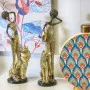 Statua Decorativa Alexandra House Living Dorato Plastica Leone Africana 13 x 17 x 38 cm di Alexandra House Living, Oggetti da...