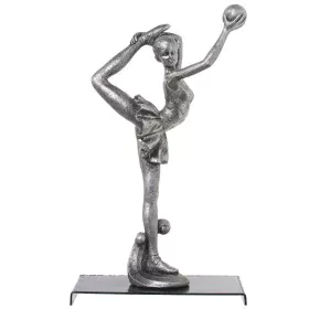 Decorative Figure Alexandra House Living Silver Plastic Gymnast 12 x 19 x 32 cm by Alexandra House Living, Collectables - Ref...