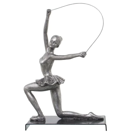 Figurine Décorative Alexandra House Living Argenté Plastique Gymnaste 13 x 19 x 27 cm de Alexandra House Living, Pièces de co...