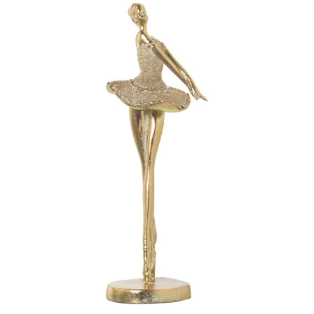 Deko-Figur Alexandra House Living Gold Acryl Kunststoff Melamine Ballerina von Alexandra House Living, Sammlerstücke - Ref: D...