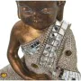 Deko-Figur Alexandra House Living Weiß Gold Acryl Kunststoff Melamine Buddha 14 x 9 x 20 cm von Alexandra House Living, Samml...