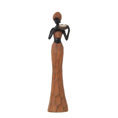 Figurine Décorative Alexandra House Living Marron Acrylique Plastique Mélamine Africaine de Alexandra House Living, Pièces de...