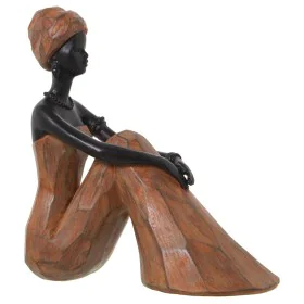 Decorative Figure Alexandra House Living Brown Plastic African Woman 12 x 23 x 24 cm by Alexandra House Living, Collectables ...