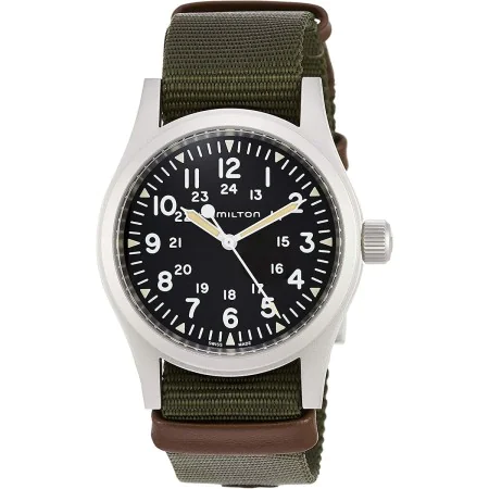 Reloj Hombre Hamilton KHAKI FIELD Negro de Hamilton, Relojes de pulsera - Ref: S7261402, Precio: 685,42 €, Descuento: %