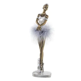 Statua Decorativa Alexandra House Living Bianco Argentato Acrilico Plastica Melammina Ballerina di Alexandra House Living, Og...