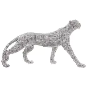 Deko-Figur Alexandra House Living Silberfarben Kunststoff Panther 10 x 34 x 20 cm von Alexandra House Living, Sammlerstücke -...