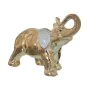 Deko-Figur Alexandra House Living Weiß aus Keramik Elefant Gold 9 x 22 x 17 cm von Alexandra House Living, Sammlerstücke - Re...