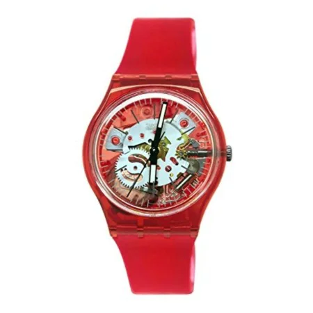 Relógio masculino Swatch ROSSO BIANCO (Ø 34 mm) de Swatch, Relógios com braselete - Ref: S7262962, Preço: 98,07 €, Desconto: %