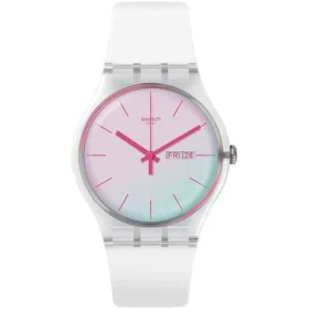 Ladies' Watch Swatch POLAWHITE (Ø 41 mm) by Swatch, Wrist Watches - Ref: S7263031, Price: 123,36 €, Discount: %