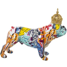 Figurine Décorative Alexandra House Living Multicouleur Plastique Chien Couronne 14 x 29 x 24 cm de Alexandra House Living, P...