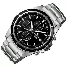 Relógio unissexo Casio EFR-526D-1AVUEF Preto Prateado de Casio, Relógios com braselete - Ref: S7263455, Preço: 130,05 €, Desc...