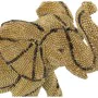 Deko-Figur Alexandra House Living Gold Kunststoff Elefant 14 x 23 x 22 cm von Alexandra House Living, Sammlerstücke - Ref: D1...