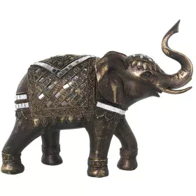 Figura Decorativa Alexandra House Living Dorado Plástico Elefante 13 x 28 x 23 cm de Alexandra House Living, Coleccionables -...