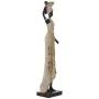 Deko-Figur Alexandra House Living Beige Kunststoff Afrikanerin 15 x 19 x 63 cm von Alexandra House Living, Sammlerstücke - Re...