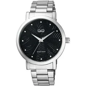 Men's Watch Q&Q Q892J222Y Black Silver by Q&Q, Wrist Watches - Ref: S7264387, Price: 52,39 €, Discount: %