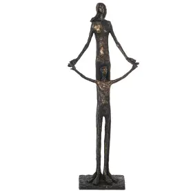 Deko-Figur Alexandra House Living Gold Kunststoff Damen Kind 18 x 27 x 59 cm von Alexandra House Living, Sammlerstücke - Ref:...