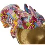 Decorative Figure Alexandra House Living Multicolour Plastic Rhinoceros Graffiti 17 x 26 x 19 cm Bowl by Alexandra House Livi...