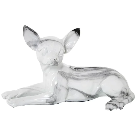 Figura Decorativa Alexandra House Living Plástico Perro 17 x 28 x 18 cm Mármol de Alexandra House Living, Coleccionables - Re...