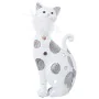 Figurine Décorative Alexandra House Living Blanc Acrylique Plastique Mélamine Chat 12 x 6 x 26 cm de Alexandra House Living, ...