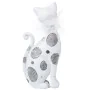 Figura Decorativa Alexandra House Living Blanco Acrílico Plástico Melamina Gato 12 x 6 x 26 cm de Alexandra House Living, Col...