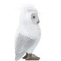 Decorative Figure Alexandra House Living White Silver Acrylic Plastic Melamin Owl by Alexandra House Living, Collectables - R...