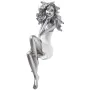 Decorative Figure Alexandra House Living Silver Plastic Girl 13 x 15 x 37 cm by Alexandra House Living, Collectables - Ref: D...