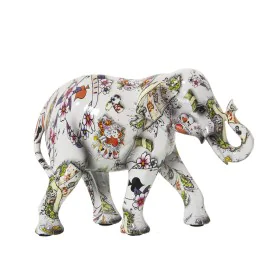 Deko-Figur Alexandra House Living Bunt Kunststoff Elefant 11 x 18 x 24 cm von Alexandra House Living, Sammlerstücke - Ref: D1...