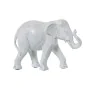 Figura Decorativa Alexandra House Living Branco Plástico Elefante 10 x 18 x 24 cm de Alexandra House Living, Colecionáveis - ...