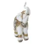 Figura Decorativa Alexandra House Living Branco Dourado Plástico Elefante 10 x 18 x 21 cm de Alexandra House Living, Colecion...