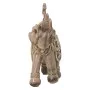 Deko-Figur Alexandra House Living Grau Gold Kunststoff Elefant 10 x 18 x 20 cm von Alexandra House Living, Sammlerstücke - Re...