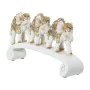 Figura Decorativa Alexandra House Living Blanco Dorado Plástico Elefante 9 x 15 x 27 cm de Alexandra House Living, Colecciona...