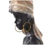 Deko-Figur Alexandra House Living Weiß Gold Kunststoff Afrikanerin 12 x 14 x 45 cm von Alexandra House Living, Sammlerstücke ...