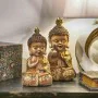 Statua Decorativa Alexandra House Living Acrilico Plastica Melammina Buddha 11 x 9 x 20 cm di Alexandra House Living, Oggetti...