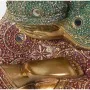 Deko-Figur Alexandra House Living Rot grün Gold Kunststoff Buddha 18 x 30 x 38 cm von Alexandra House Living, Sammlerstücke -...