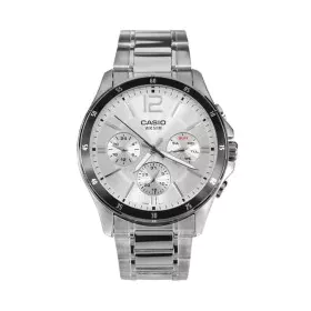 Montre Homme Casio ENTICER GENT Gris Argenté (Ø 35 mm) (Ø 43,5 mm) de Casio, Montres bracelet - Réf : S7268254, Prix : 105,19...