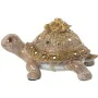 Figura Decorativa Alexandra House Living Marrón Dorado Plástico Tortuga 15 x 15 x 21 cm de Alexandra House Living, Colecciona...