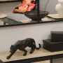 Deko-Figur Alexandra House Living Schwarz Kunststoff Panther 10 x 16 x 44 cm von Alexandra House Living, Sammlerstücke - Ref:...