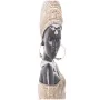 Busto Alexandra House Living Nero Dorato Plastica Africana 11 x 19 x 40 cm di Alexandra House Living, Sculture - Rif: D162313...