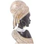 Busto Alexandra House Living Nero Dorato Plastica Africana 11 x 19 x 40 cm di Alexandra House Living, Sculture - Rif: D162313...