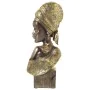 Bust Alexandra House Living Golden Plastic African Woman 11 x 19 x 41 cm by Alexandra House Living, Sculptures - Ref: D162313...