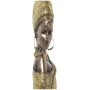 Bust Alexandra House Living Golden Plastic African Woman 11 x 19 x 41 cm by Alexandra House Living, Sculptures - Ref: D162313...