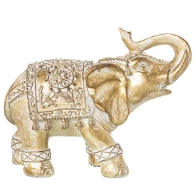 Decorative Figure Alexandra House Living Golden Acrylic Plastic Melamin Elephant 23 x 10 x 18 cm by Alexandra House Living, C...