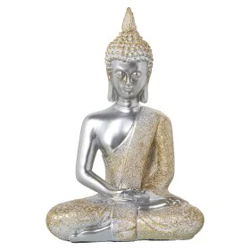 Deko-Figur Alexandra House Living Gold Silberfarben Acryl Kunststoff Melamine Buddha von Alexandra House Living, Sammlerstück...