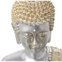 Statua Decorativa Alexandra House Living Dorato Argentato Plastica Buddha 17 x 27 x 40 cm di Alexandra House Living, Oggetti ...