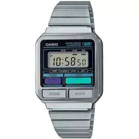 Relógio unissexo Casio A120WE-1AEF (Ø 40 mm) de Casio, Relógios com braselete - Ref: S7270762, Preço: 88,39 €, Desconto: %