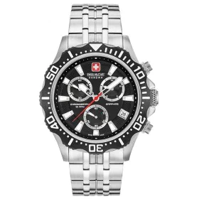 Reloj Hombre Swiss Military Hanowa SM06-5305.04.007 Negro Plateado de Swiss Military Hanowa, Relojes de pulsera - Ref: S72712...