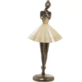 Deko-Figur Alexandra House Living Beige Gold Kunststoff Ballerina 13 x 17 x 32 cm von Alexandra House Living, Sammlerstücke -...