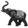 Deko-Figur Alexandra House Living Silberfarben Kunststoff Elefant 14 x 27 x 26 cm von Alexandra House Living, Sammlerstücke -...