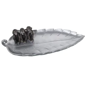 Centerpiece Alexandra House Living Silver Plastic Sheet Monkeys 12 x 18 x 44 cm by Alexandra House Living, Ornaments - Ref: D...